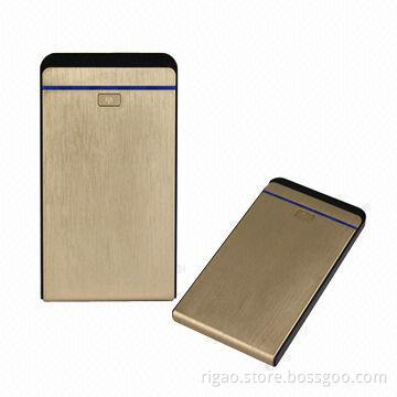 4000mAh/LEDs emergency portable USB mobile external power bank for iPhone 5g